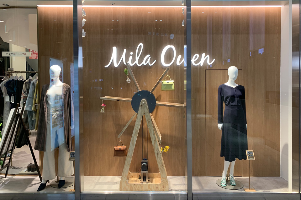 Mila Owenルクア大阪店の観覧車